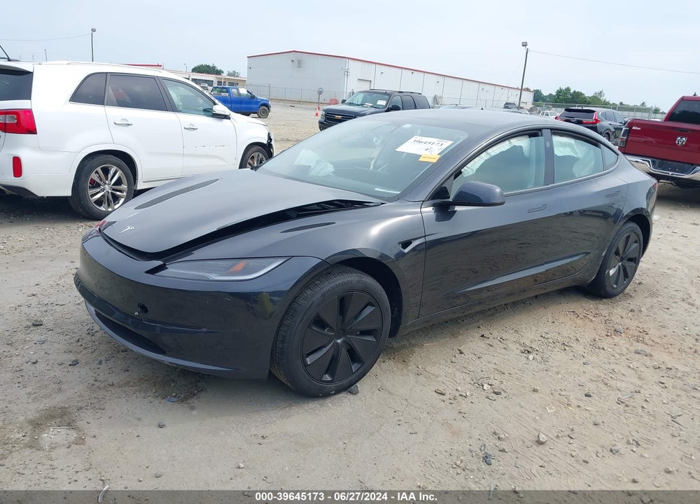 2024 TESLA MODEL 3 REAR-WHEEL DRIVE VIN: 5YJ3E1EA5RF733861