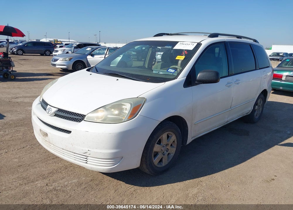 2005 TOYOTA SIENNA LE VIN: 5TDZA23C45S358969