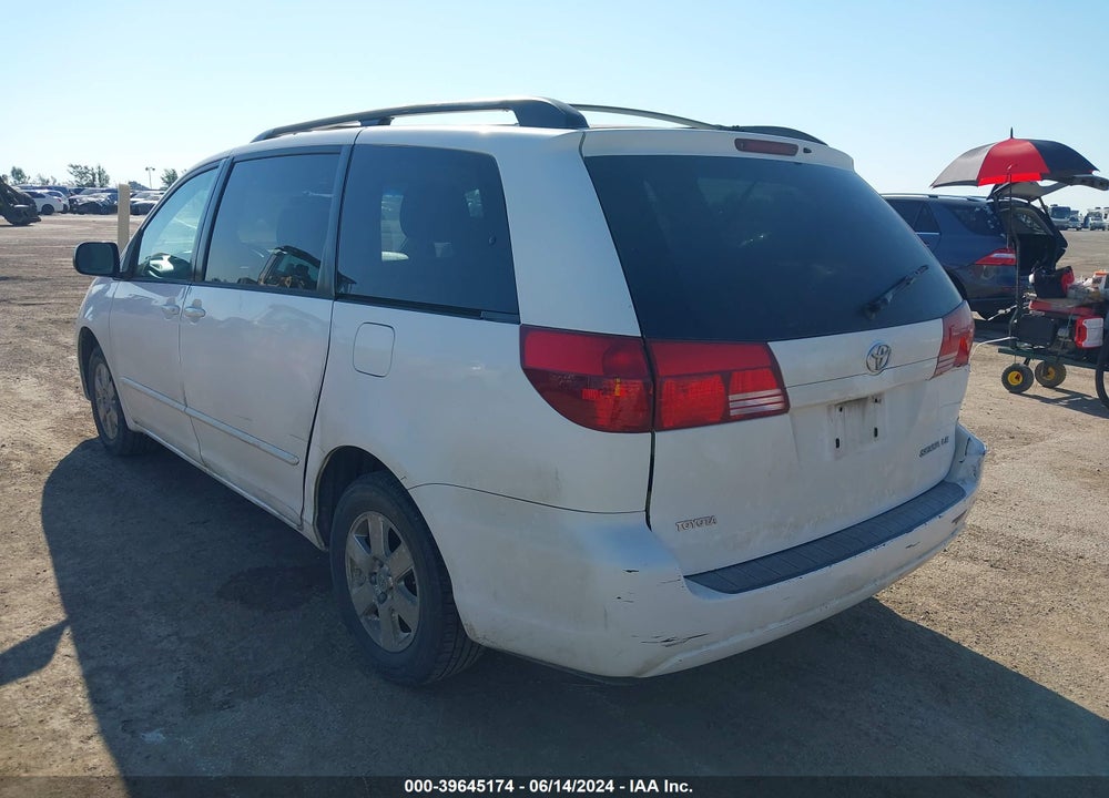 2005 TOYOTA SIENNA LE VIN: 5TDZA23C45S358969