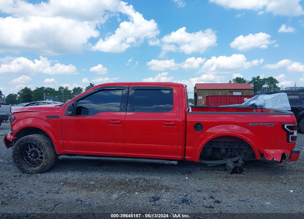 2018 FORD F-150 XLT VIN: 1FTEW1E56JKF32860
