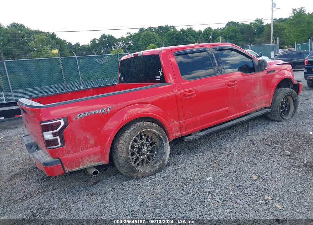 2018 FORD F-150 XLT VIN: 1FTEW1E56JKF32860