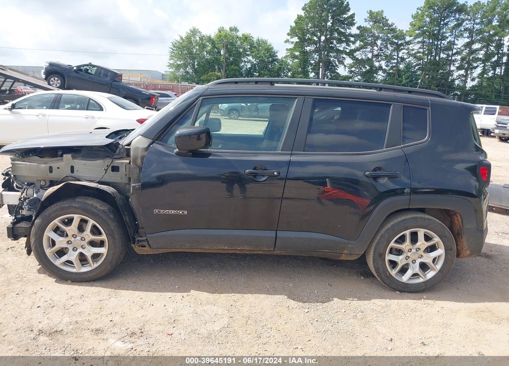 2018 JEEP RENEGADE LATITUDE FWD VIN: ZACCJABB0JPH70404