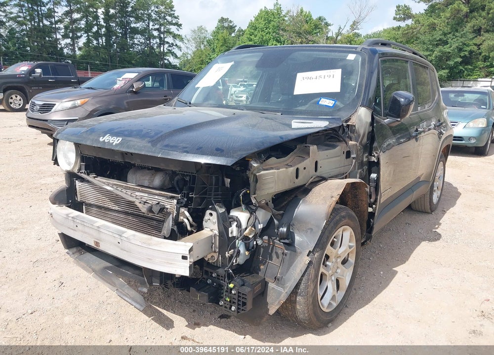 2018 JEEP RENEGADE LATITUDE FWD VIN: ZACCJABB0JPH70404