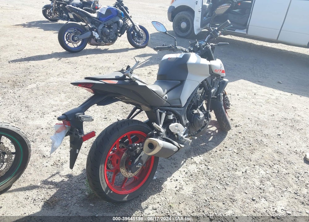 2020 YAMAHA MT-03 VIN: MH3RH20Y9LK001210