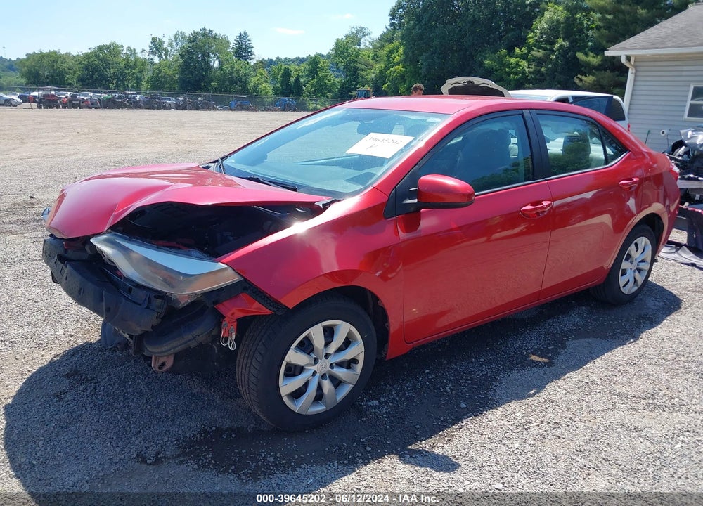 2015 TOYOTA COROLLA LE VIN: 5YFBURHE3FP210589
