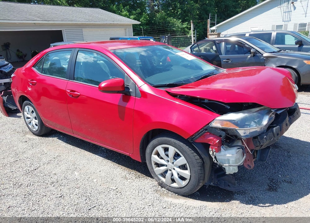 2015 TOYOTA COROLLA LE VIN: 5YFBURHE3FP210589