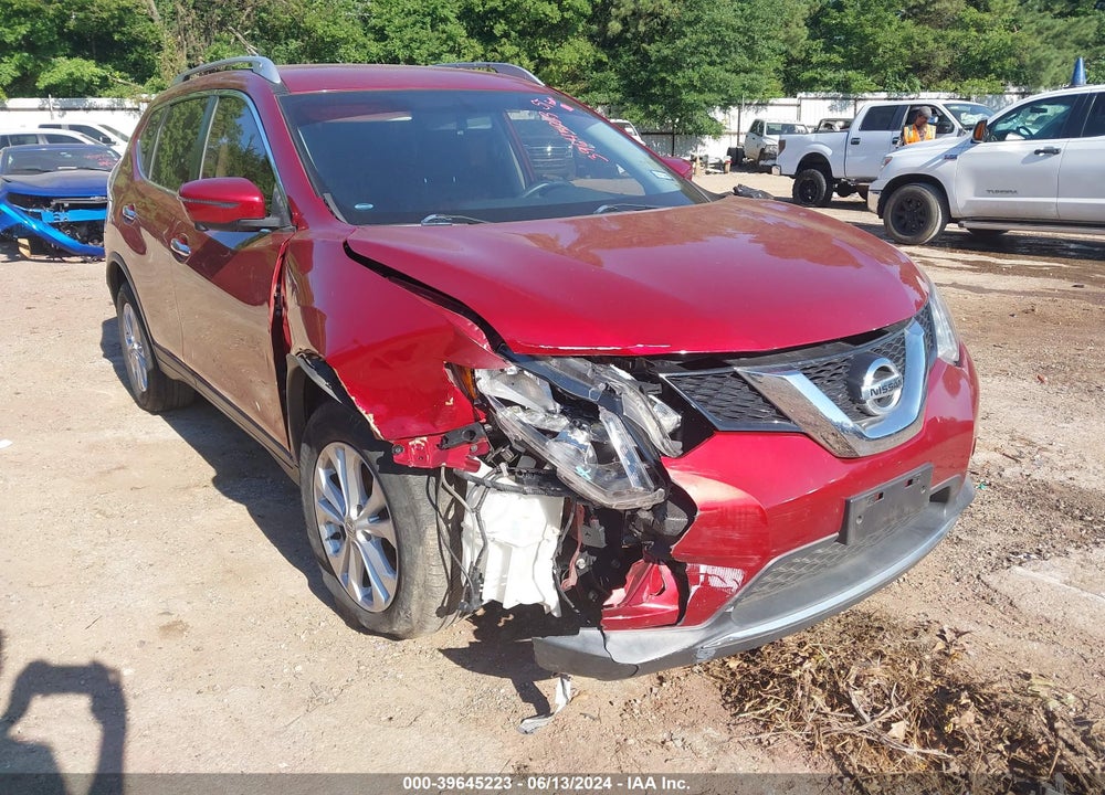2016 NISSAN ROGUE SV VIN: KNMAT2MT1GP704804