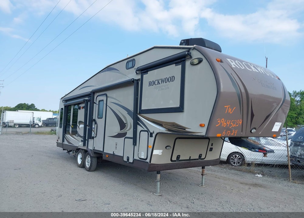 2012 FOREST RIVER RIVER ROCK VIN: 4X4FRLE28C1844047