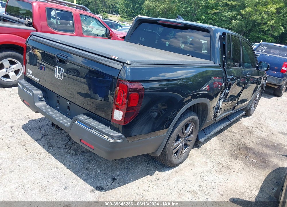 2019 HONDA RIDGELINE SPORT VIN: 5FPYK2F12KB004295