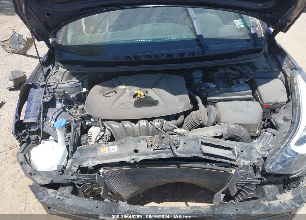 2014 HYUNDAI ELANTRA SE VIN: 5NPDH4AE2EH532047