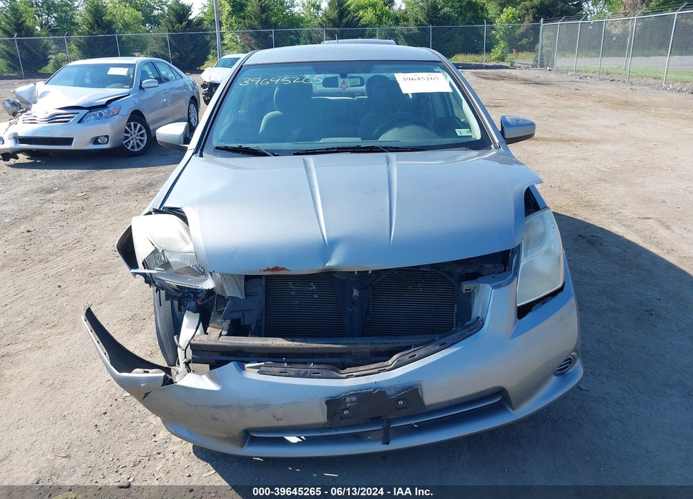2012 NISSAN SENTRA 2.0 S VIN: 3N1AB6AP4CL693310