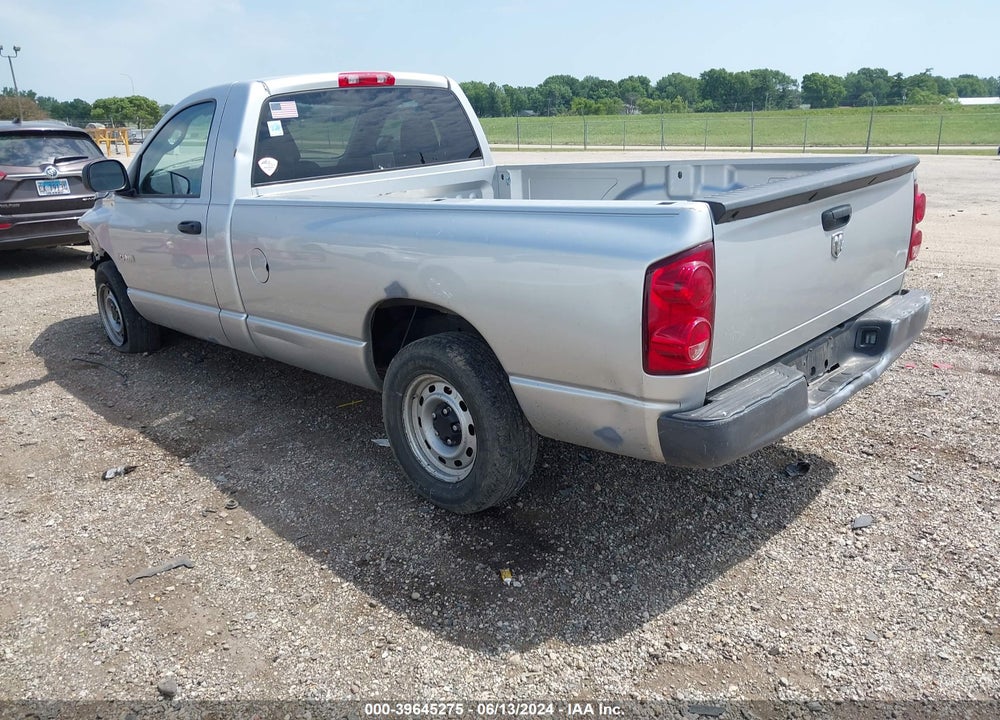 2008 DODGE RAM 1500 ST/SXT VIN: 1D7HA16K98J136654
