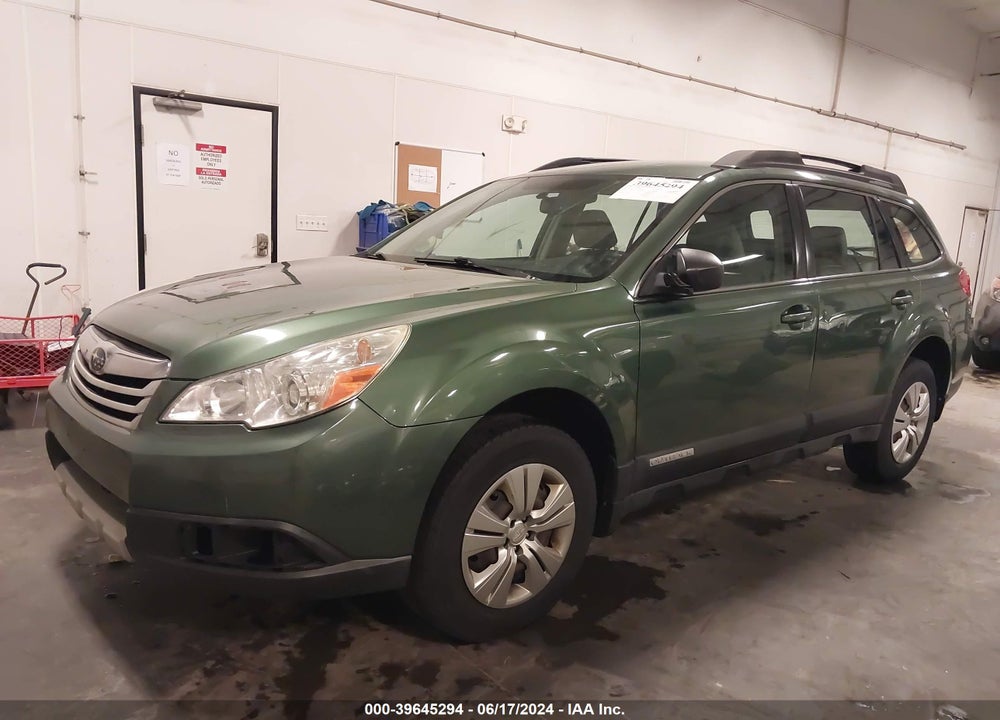 2011 SUBARU OUTBACK 2.5I VIN: 4S4BRCAC3B3324839
