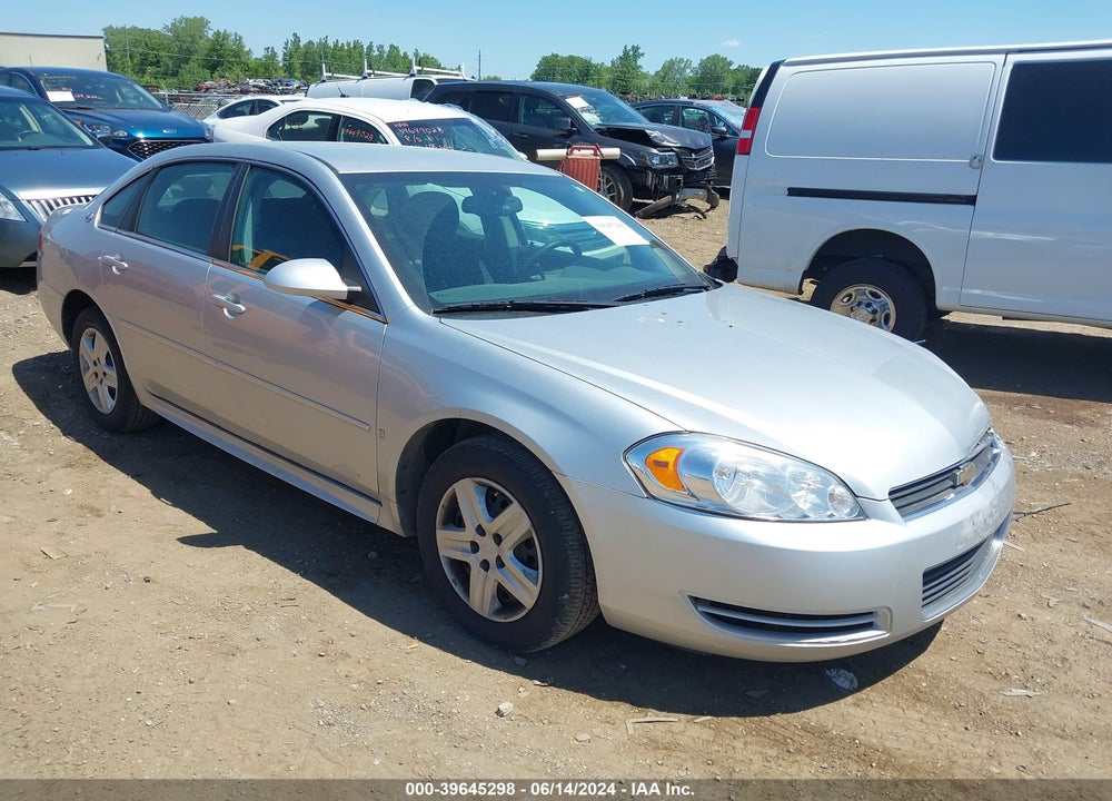 2009 CHEVROLET IMPALA LS VIN: 2G1WB57K491238937