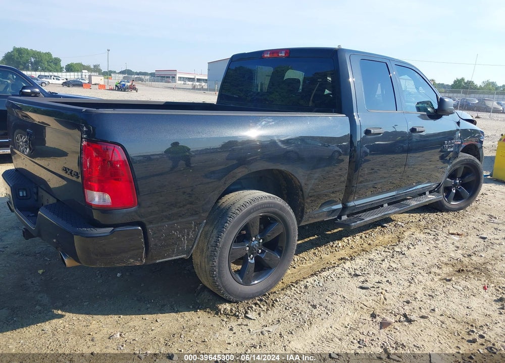 2019 RAM 1500 CLASSIC EXPRESS QUAD CAB 4X4 6'4 BOX VIN: 1C6RR7FT8KS522560
