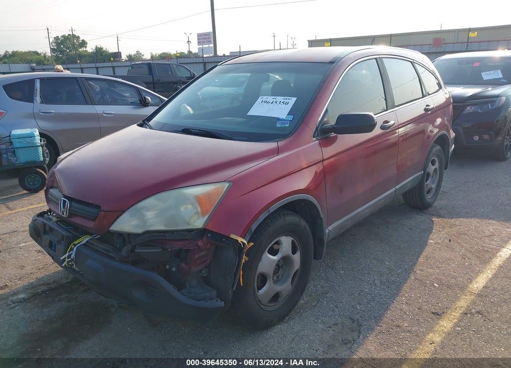 2009 HONDA CR-V LX VIN: 5J6RE38399L013649