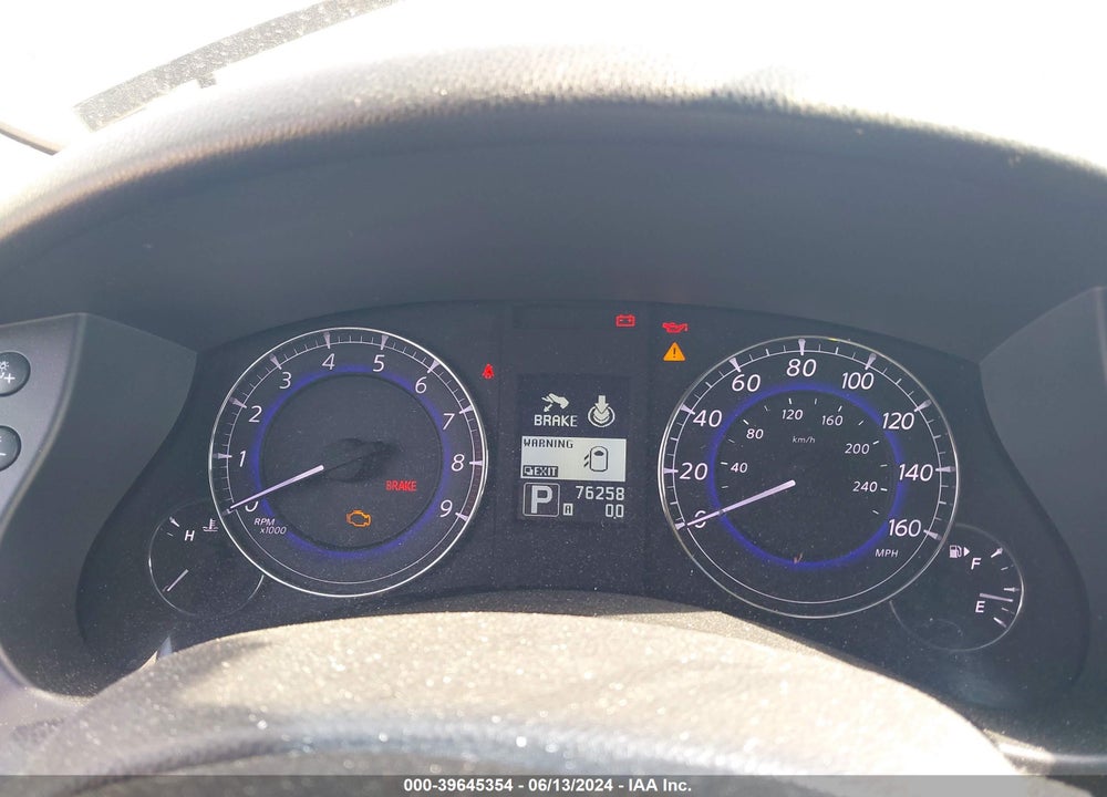 2013 INFINITI EX37 JOURNEY VIN: JN1BJ0HR1DM481967