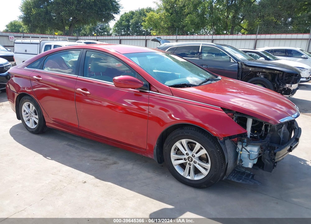 2012 HYUNDAI SONATA GLS VIN: 5NPEB4AC5CH378158