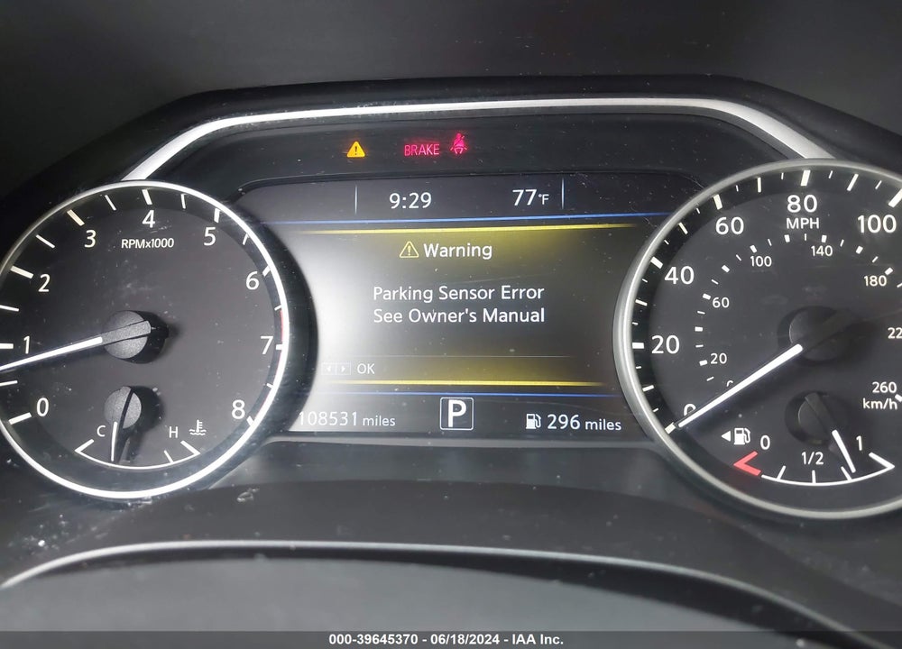 2018 NISSAN MAXIMA 3.5 SV VIN: 1N4AA6AP0JC374923