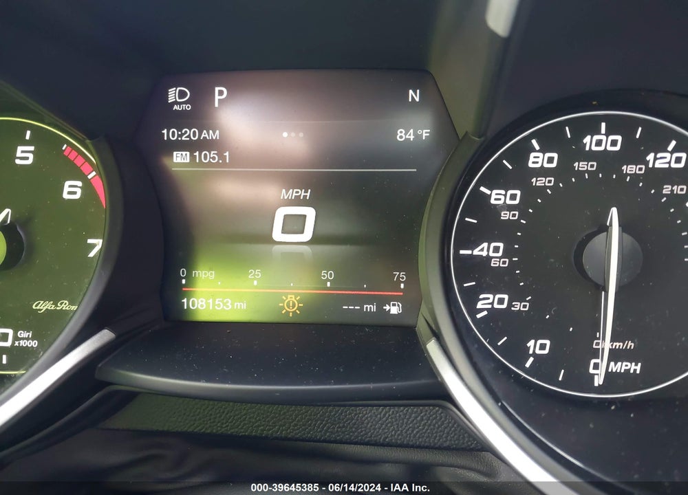 2019 ALFA ROMEO STELVIO SPORT RWD VIN: ZASPAJAN9K7C57509