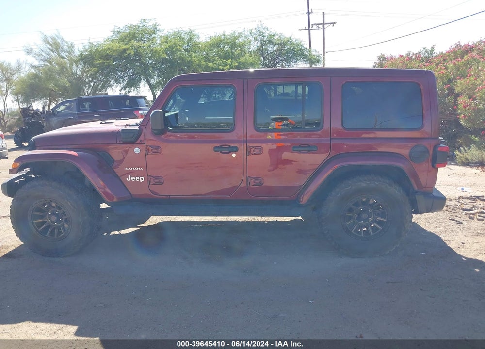 2021 JEEP WRANGLER 4XE UNLIMITED SAHARA 4X4 VIN: 1C4JJXP63MW824565