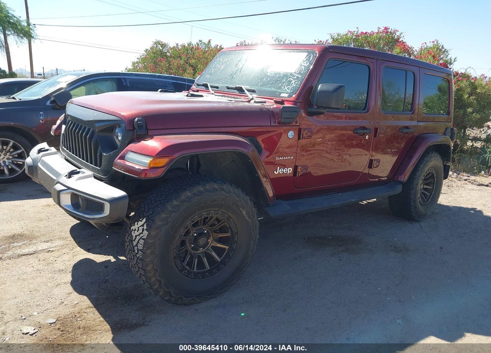 2021 JEEP WRANGLER 4XE UNLIMITED SAHARA 4X4 VIN: 1C4JJXP63MW824565