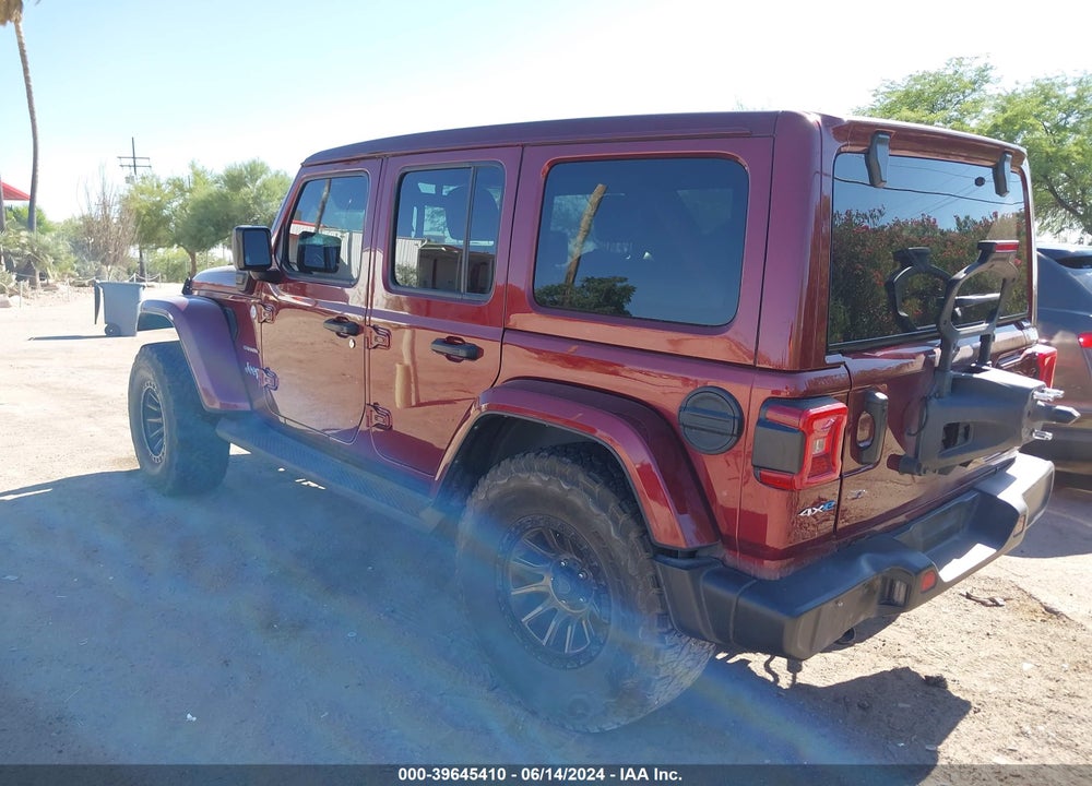 2021 JEEP WRANGLER 4XE UNLIMITED SAHARA 4X4 VIN: 1C4JJXP63MW824565