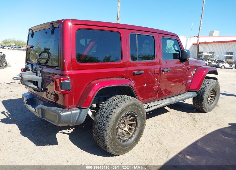 2021 JEEP WRANGLER 4XE UNLIMITED SAHARA 4X4 VIN: 1C4JJXP63MW824565