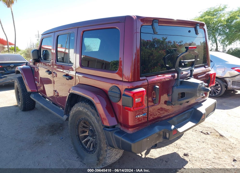2021 JEEP WRANGLER 4XE UNLIMITED SAHARA 4X4 VIN: 1C4JJXP63MW824565