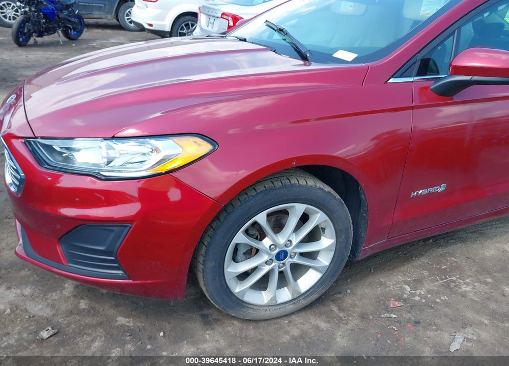 2019 FORD FUSION HYBRID SE VIN: 3FA6P0LU3KR168213