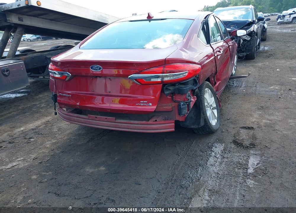 2019 FORD FUSION HYBRID SE VIN: 3FA6P0LU3KR168213
