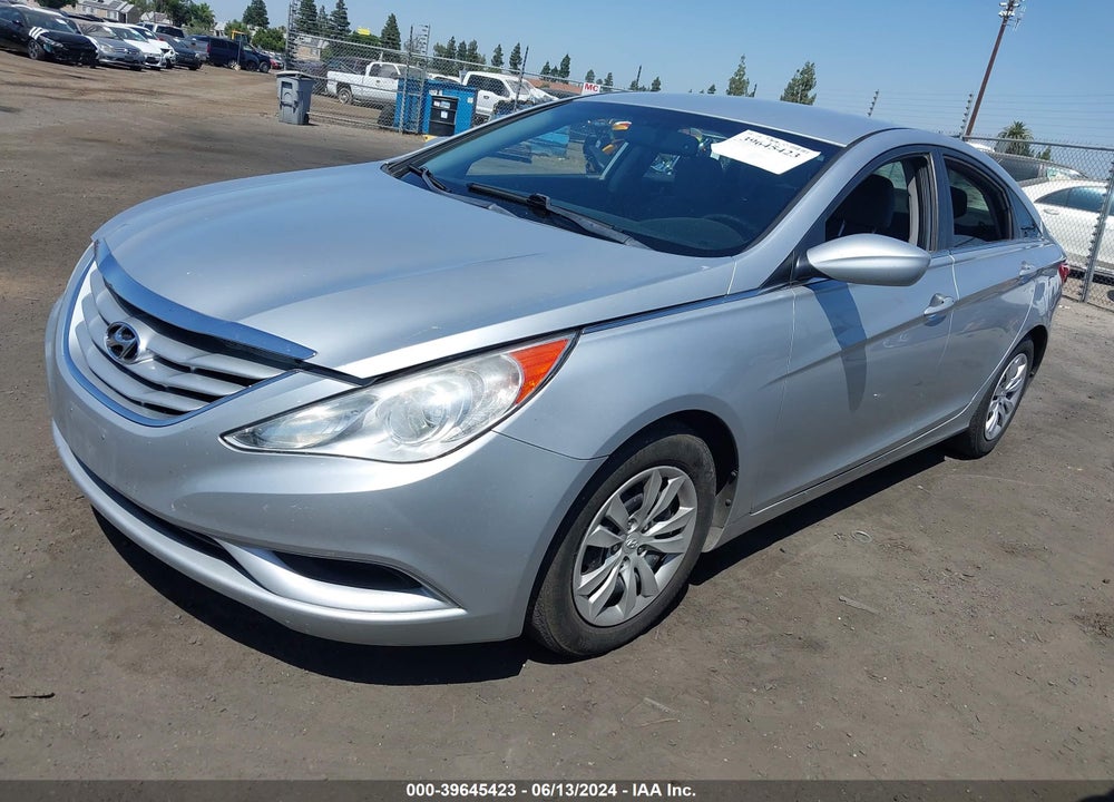 2013 HYUNDAI SONATA GLS VIN: 5NPEB4AC6DH600921