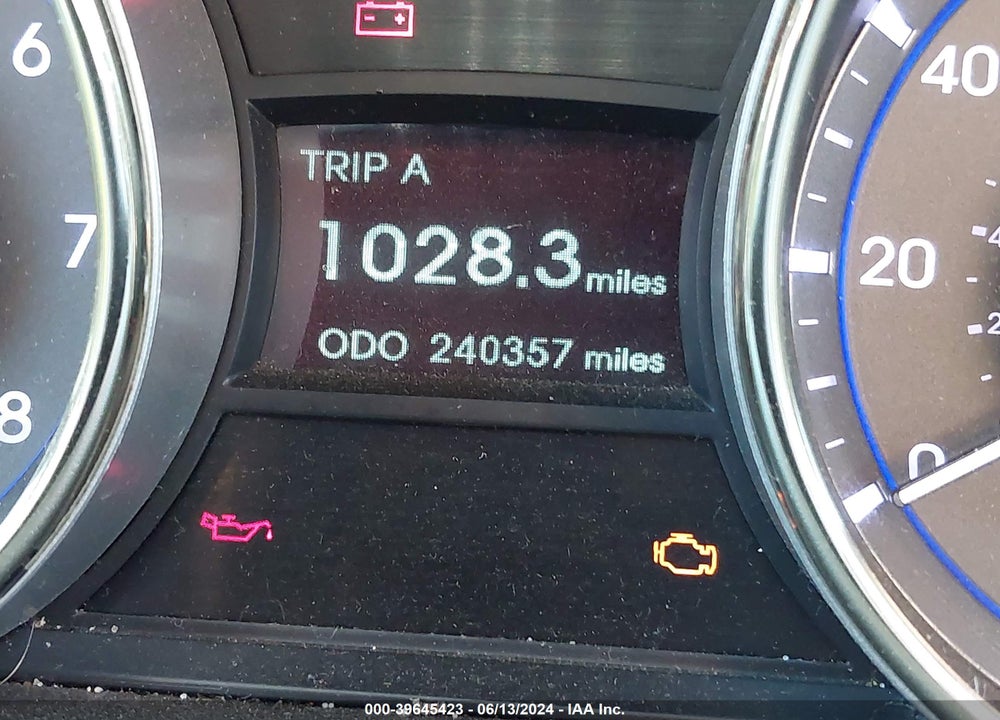 2013 HYUNDAI SONATA GLS VIN: 5NPEB4AC6DH600921