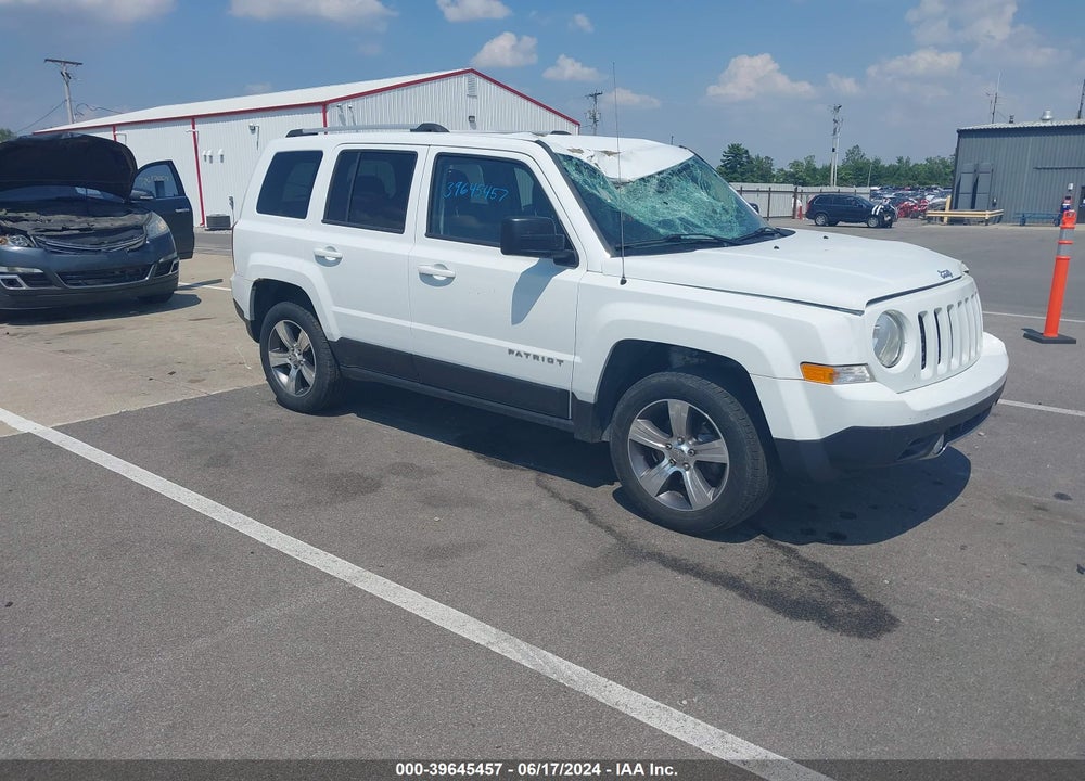 2017 JEEP PATRIOT HIGH ALTITUDE 4X4 VIN: 1C4NJRFB2HD194700