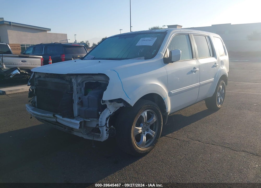 2013 HONDA PILOT EX-L VIN: 5FNYF3H56DB005567