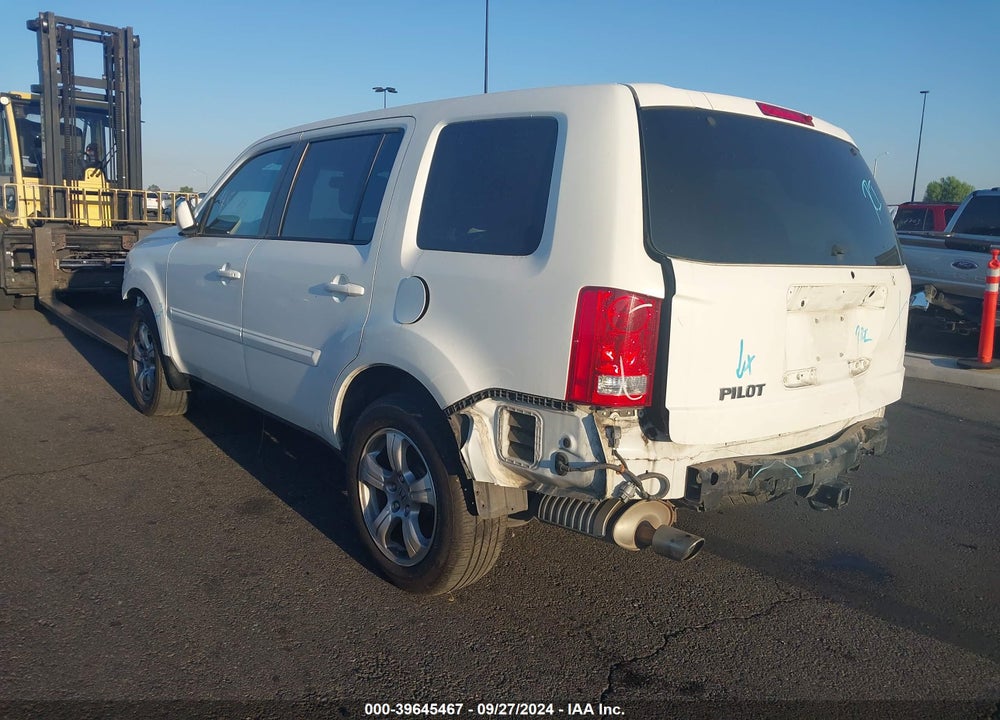 2013 HONDA PILOT EX-L VIN: 5FNYF3H56DB005567