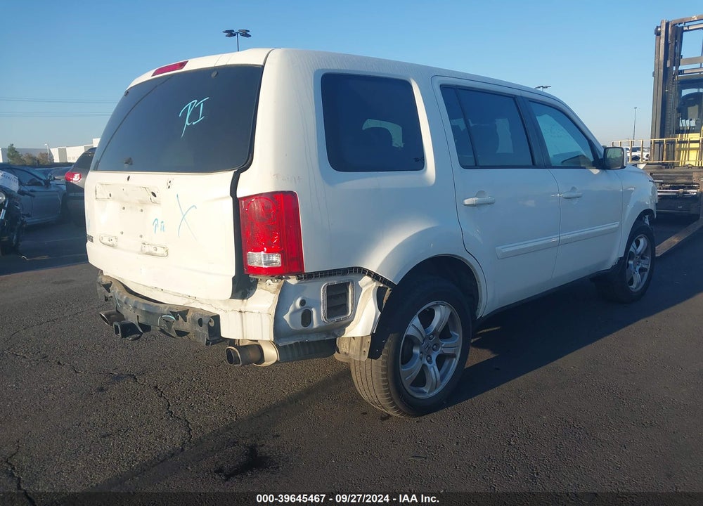 2013 HONDA PILOT EX-L VIN: 5FNYF3H56DB005567