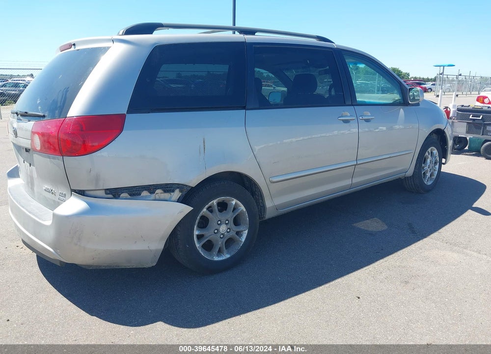 2006 TOYOTA SIENNA XLE VIN: 5TDBA22C66S055759