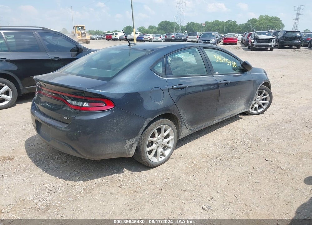 2013 DODGE DART SXT VIN: 1C3CDFBA7DD337892