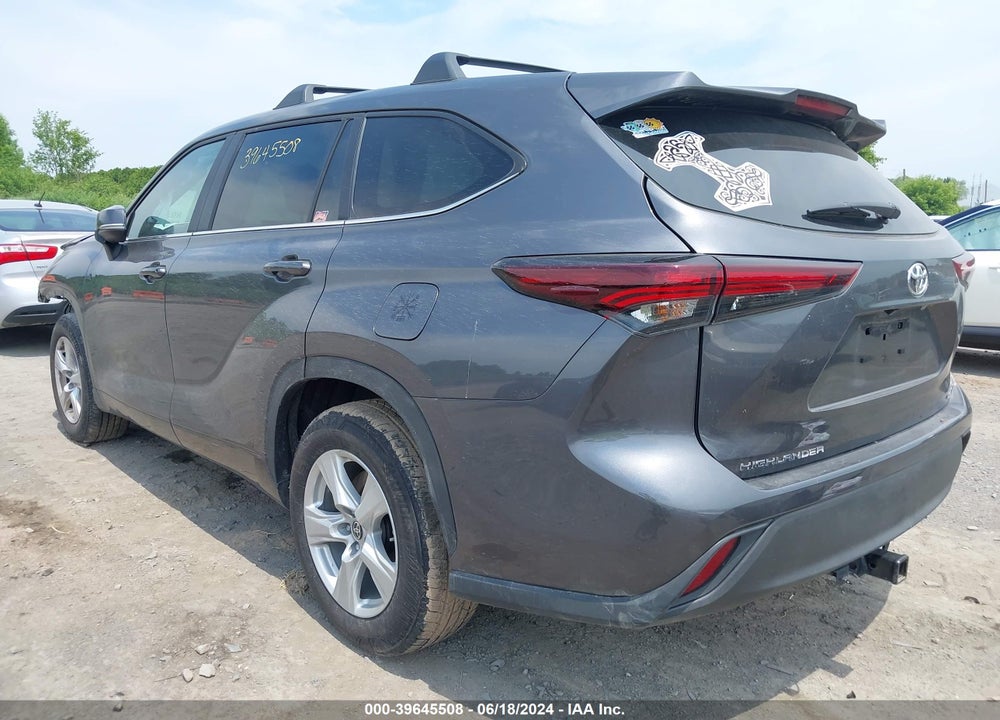 2024 TOYOTA HIGHLANDER LE VIN: 5TDKDRAH3RS535730