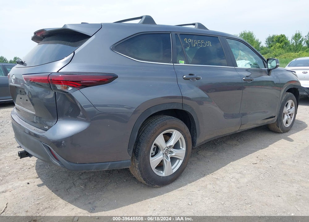 2024 TOYOTA HIGHLANDER LE VIN: 5TDKDRAH3RS535730