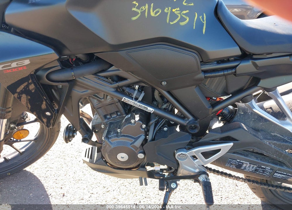 2024 HONDA CBF300 NA VIN: MLHNC5556R5400463