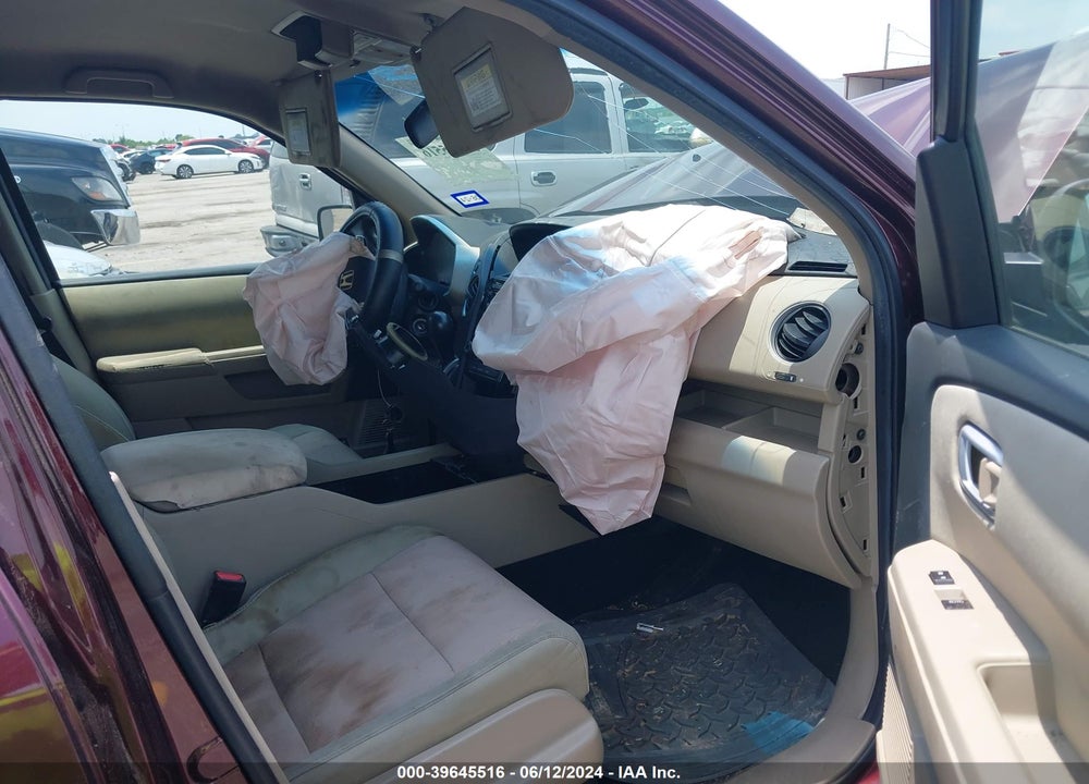 2012 HONDA PILOT EX VIN: 5FNYF3H45CB040851