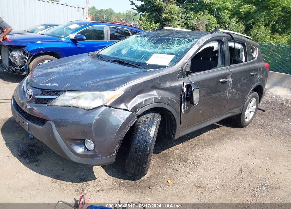 2013 TOYOTA RAV4 XLE VIN: JTMRFREV1D5004758
