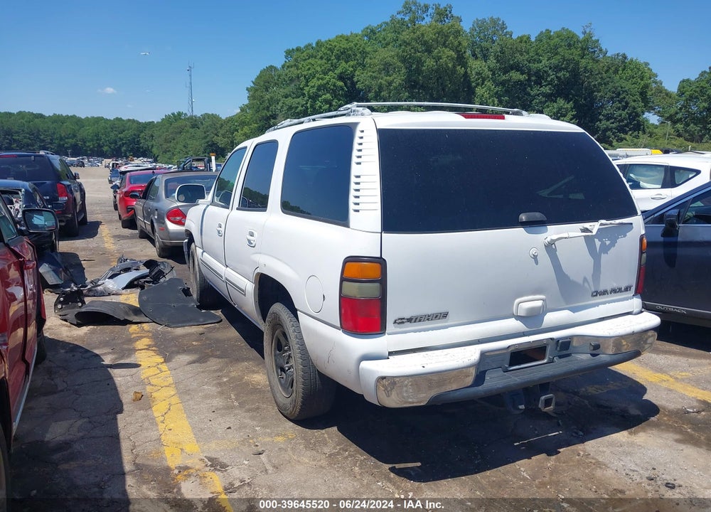 2005 CHEVROLET TAHOE POLICE VIN: 1GNEC13Z75R260192