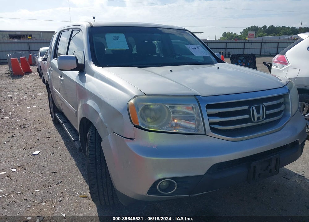 2013 HONDA PILOT EX-L VIN: 5FNYF3H72DB005065
