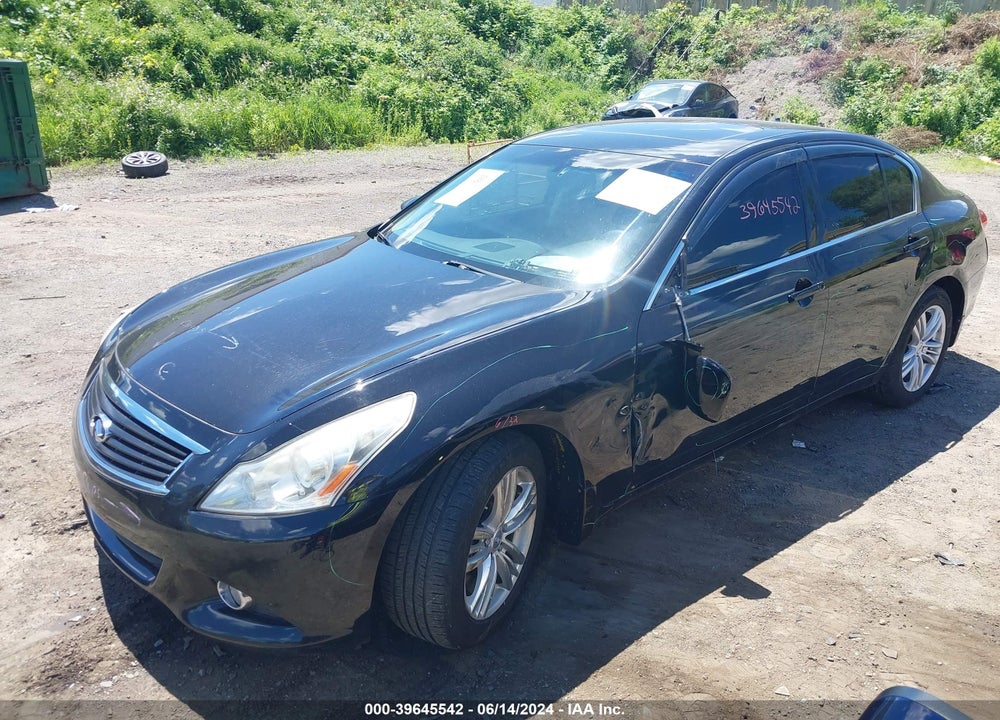2013 INFINITI G37X VIN: JN1CV6AR6DM763205
