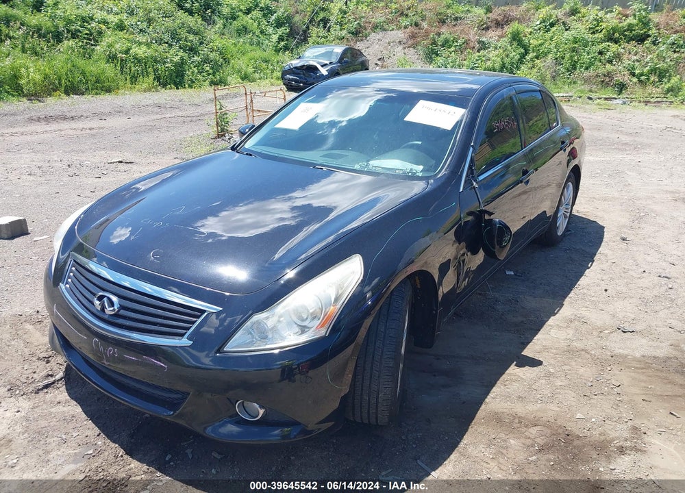 2013 INFINITI G37X VIN: JN1CV6AR6DM763205