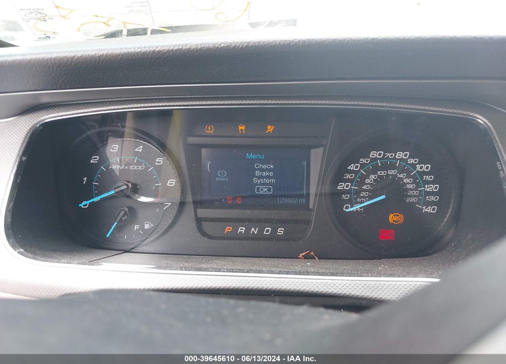 2013 FORD TAURUS SE VIN: 1FAHP2D85DG137755