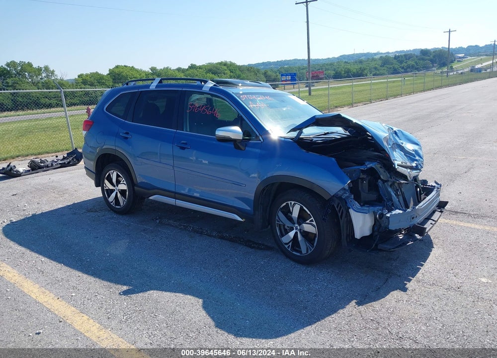 2021 SUBARU FORESTER TOURING VIN: JF2SKAXC7MH507401
